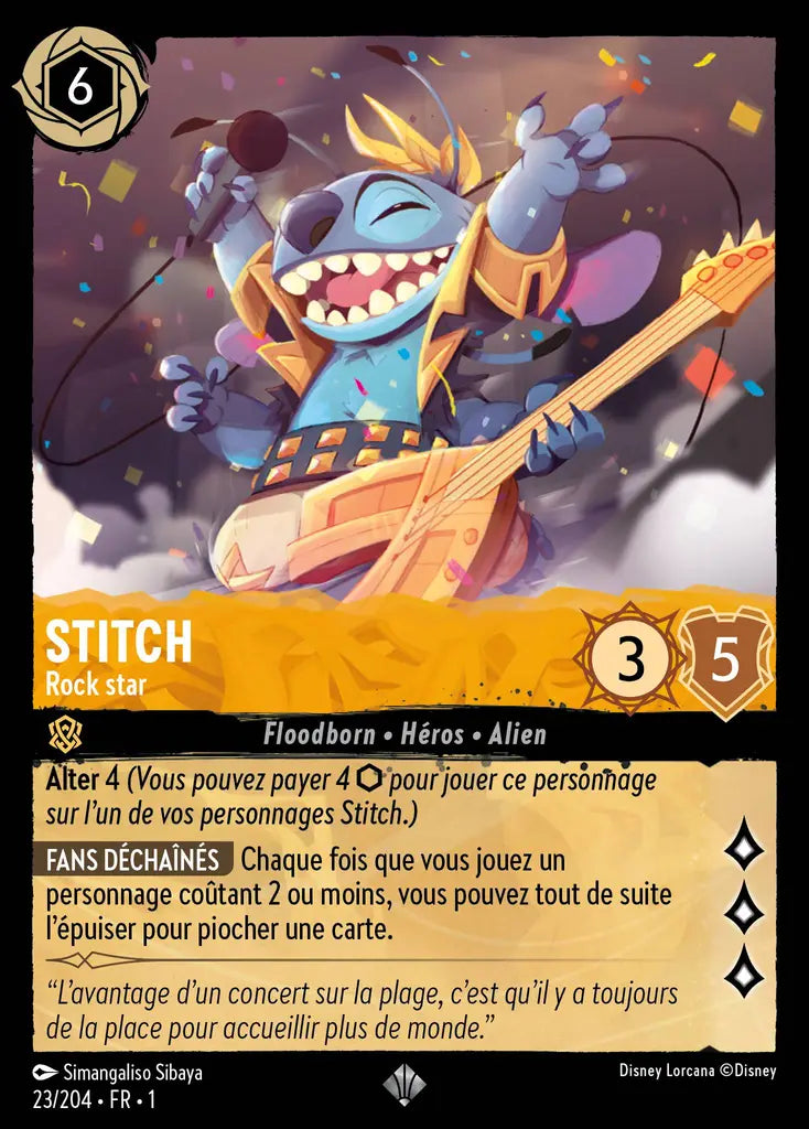 [Chapitre 1] Stitch - Rock Star