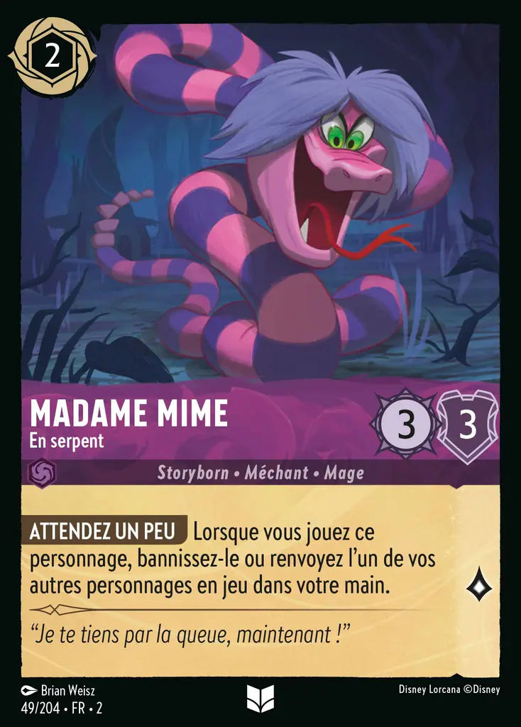 [Chapitre 2] Madame Mime - En serpent