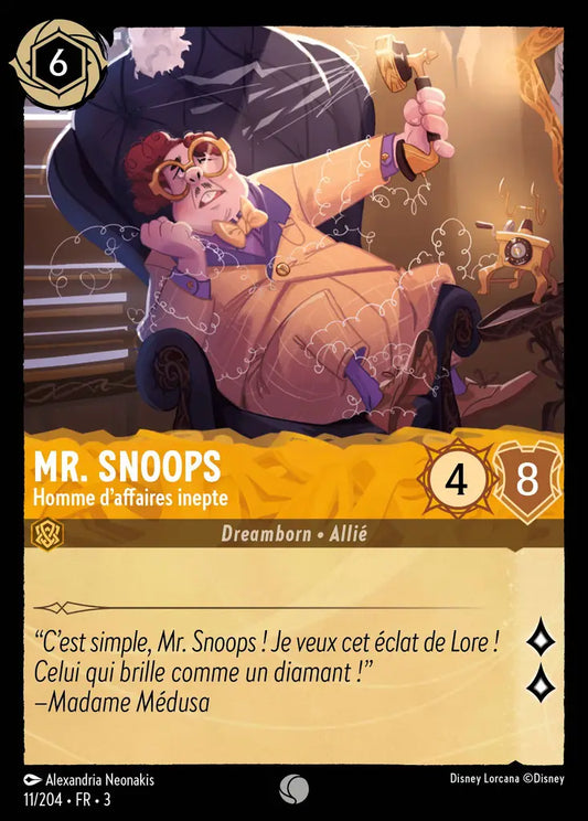 [Chapitre 3] Mr. Snoops - Homme d'affaires inepte