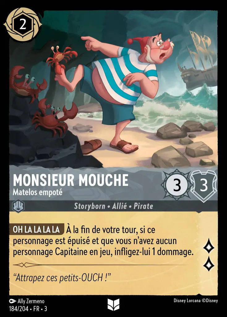 [Chapitre 3] Monsieur Mouche - Matelos empoté
