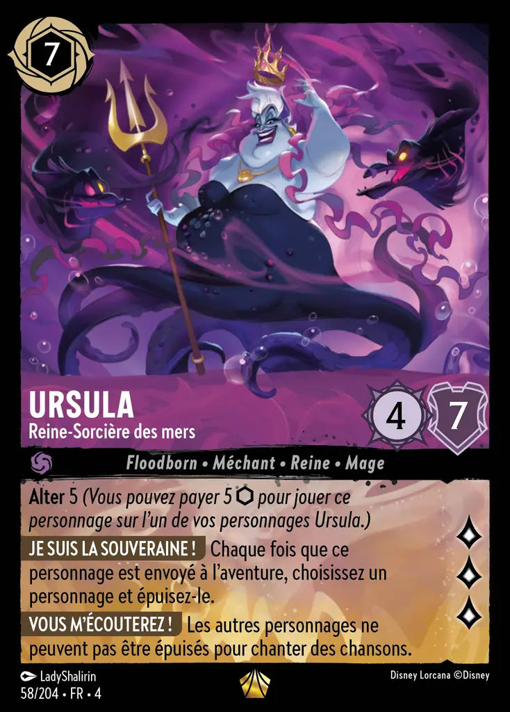 [Chapitre 4] Ursula - Reine - Sorcière des mers