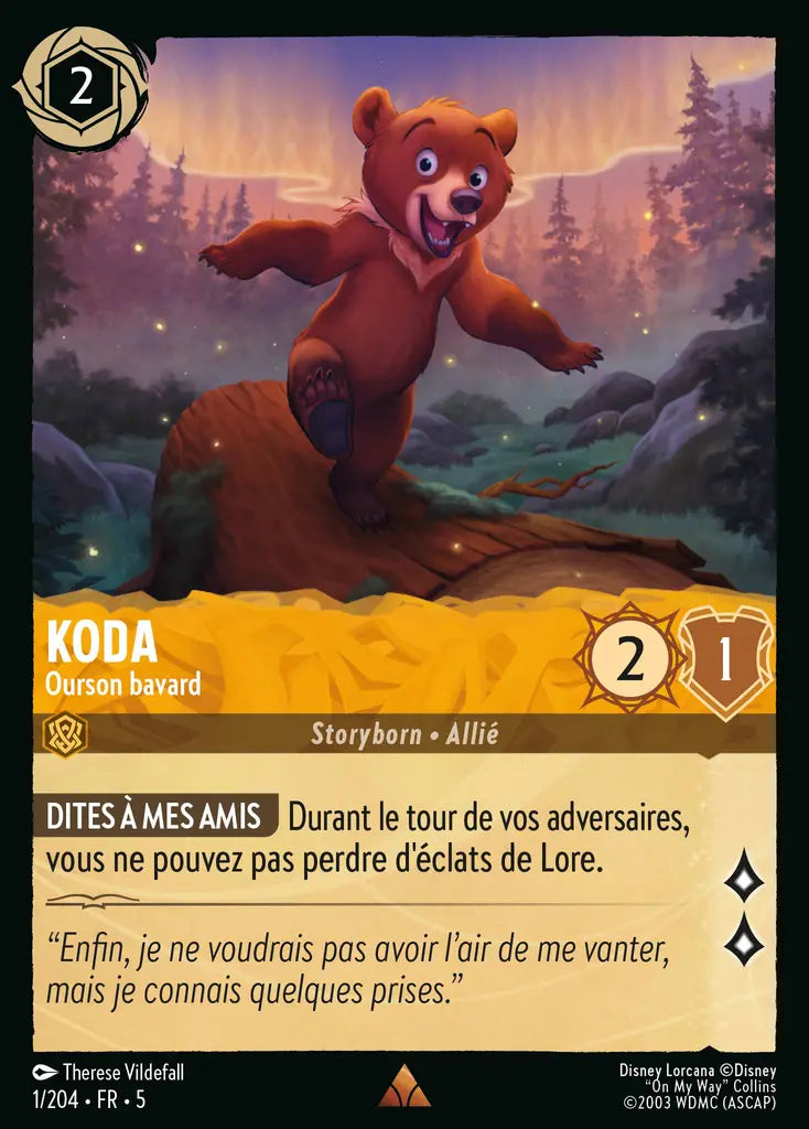 [Chapitre 5] Koda - Ourson bavard