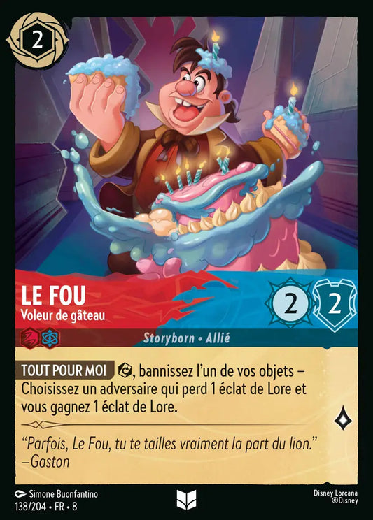 [Chapitre 8] Le Fou - Voleur de gâteau