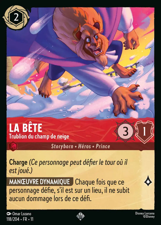 [Chapitre 11] La Bête - Trublion du champ de neige