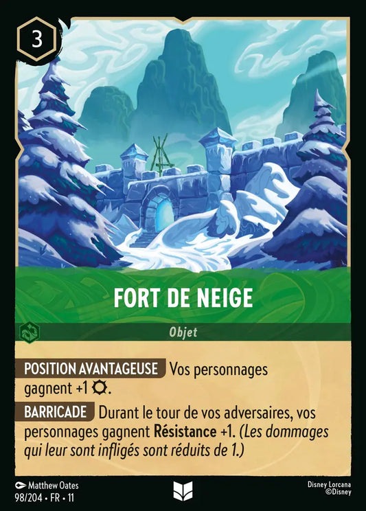 [Chapitre 11] Fort de neige