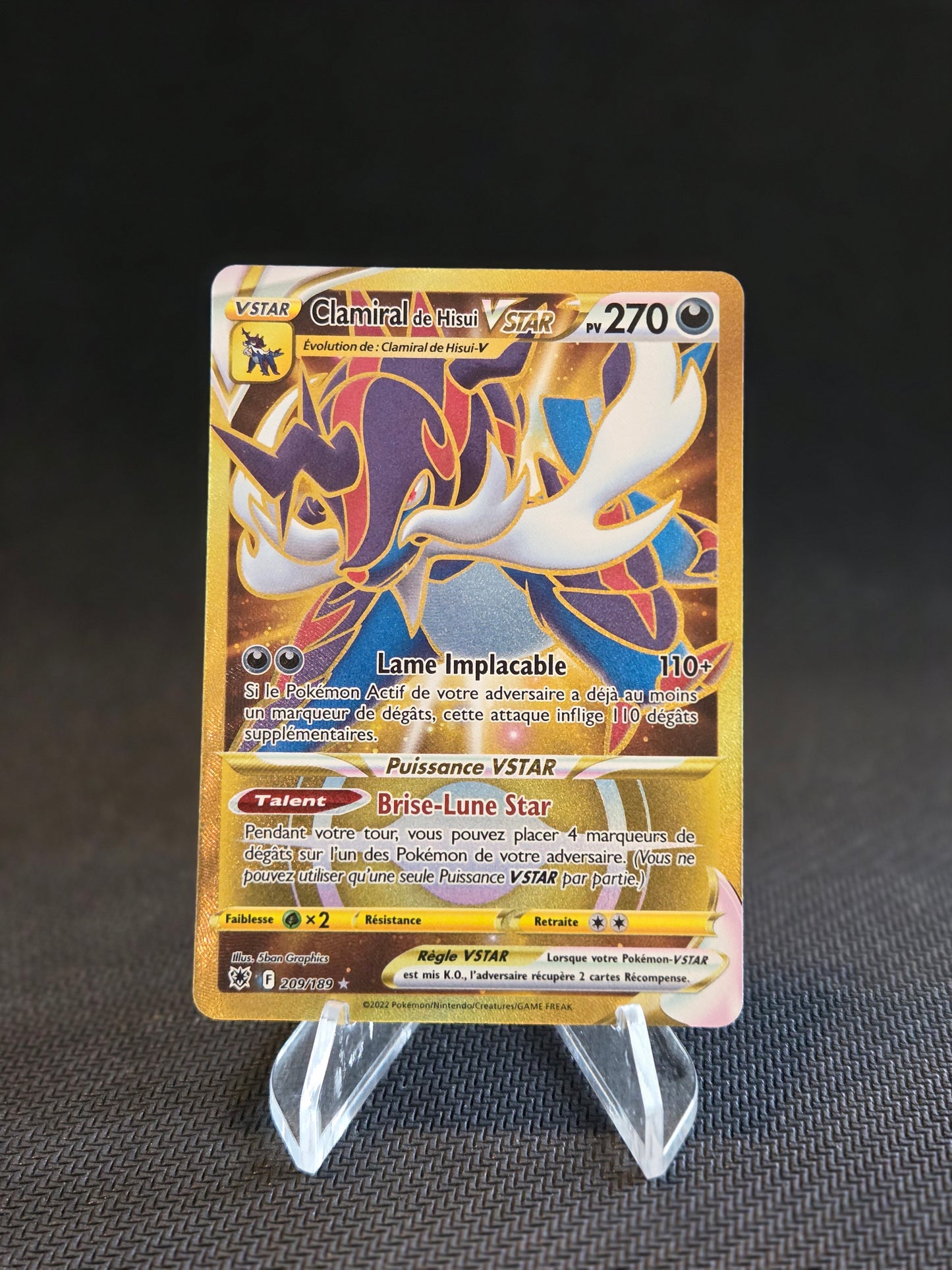 Clamiral de Hisui – EB10 – 209/189 - FR