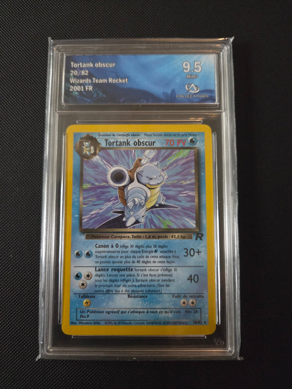 Tortank Obscur 20/82 - Team Rocket - FR 2001 - Collect Aura 9,5