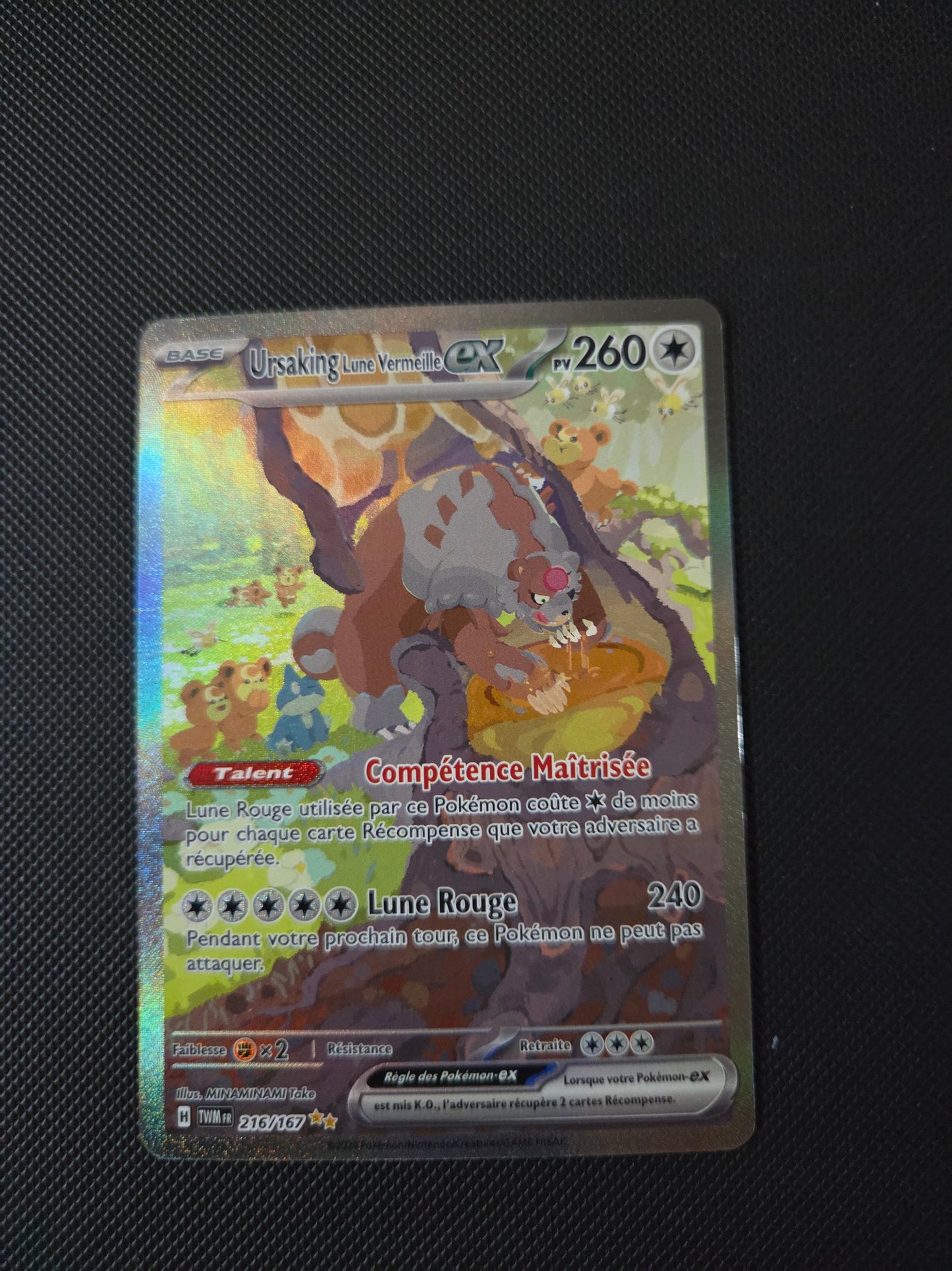 Ursaking Lune Vermeille ex 216/167 — ISR Mascarade Crépusculaire — FR NM
