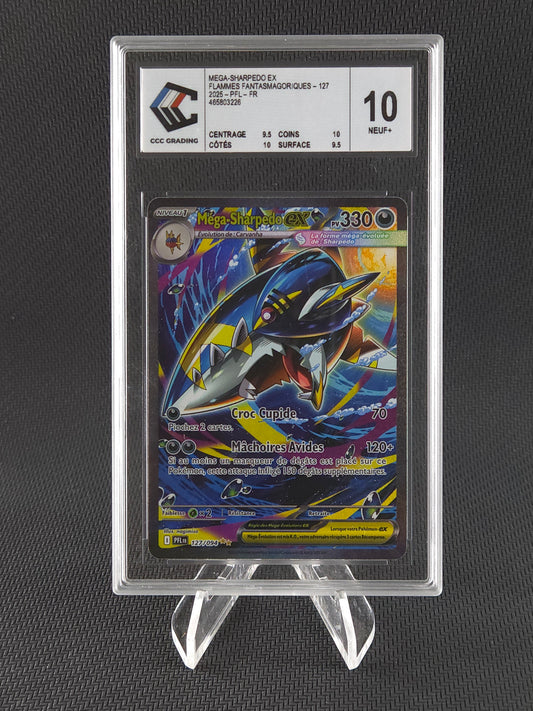 Méga-Sharpedo ex 127/094 – Flammes Fantasmagoriques FR – CCC 10