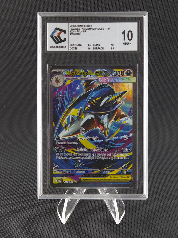 Méga-Sharpedo ex 127/094 – Flammes Fantasmagoriques FR – CCC 10