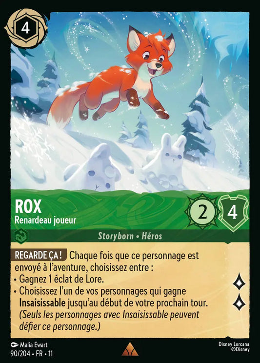 [Chapitre 11] Rox - Renardeau joueur