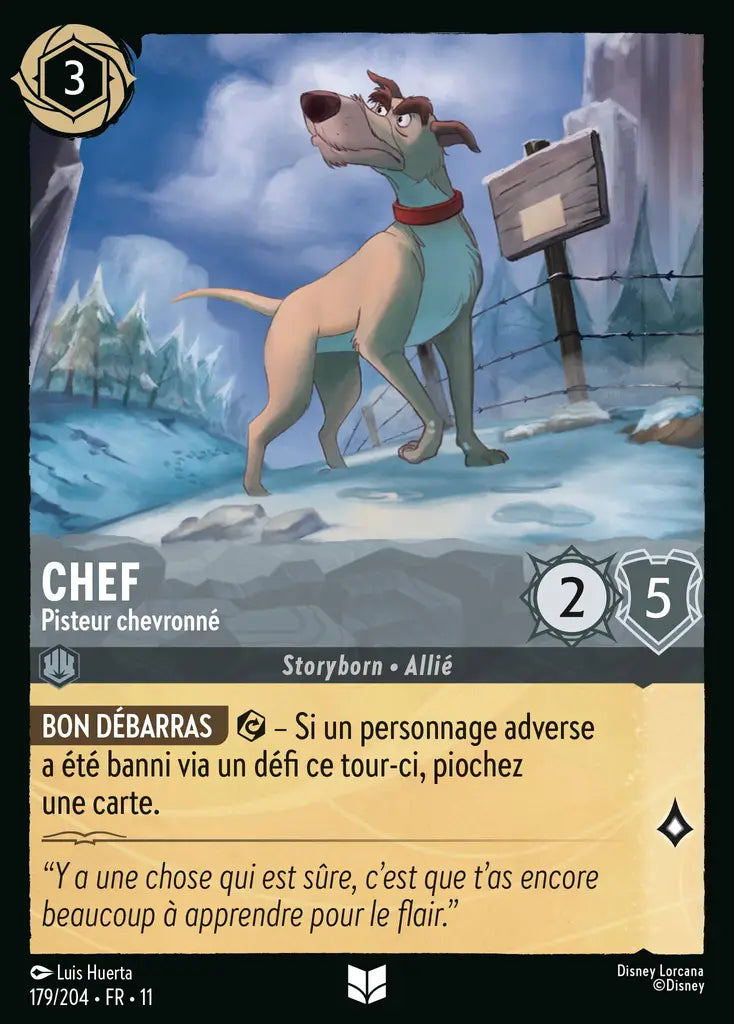 [Chapitre 11] Chef - Pisteur chevronné