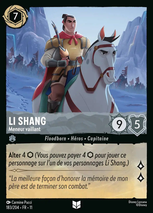 [Chapitre 11] Li Shang - Meneur vaillant