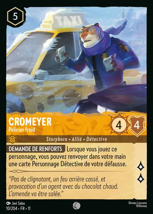 [Chapitre 11] Cromeyer - Policier froid