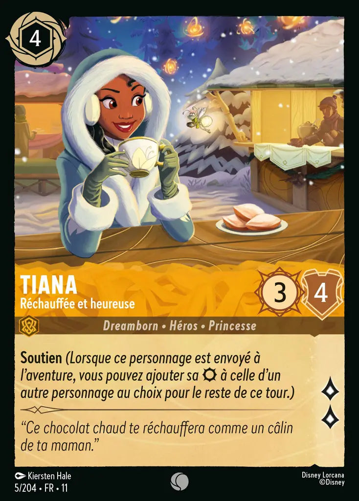 [Chapitre 11] Tiana - Réchauffée et heureuse