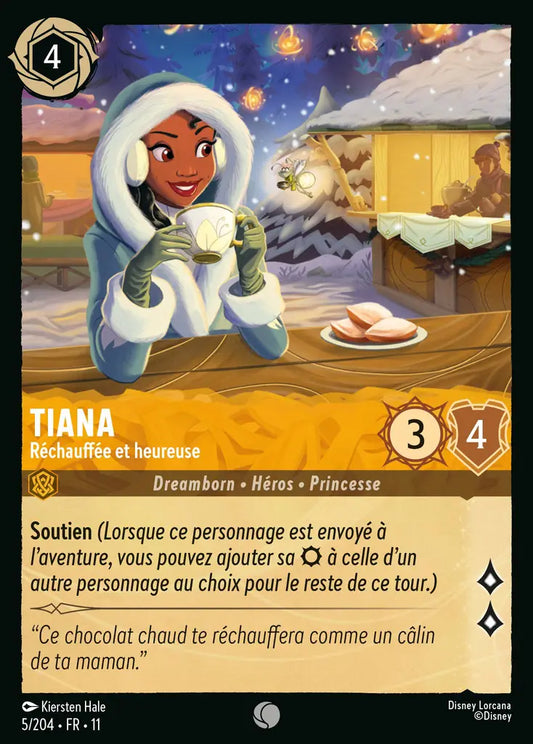 [Chapitre 11] Tiana - Réchauffée et heureuse