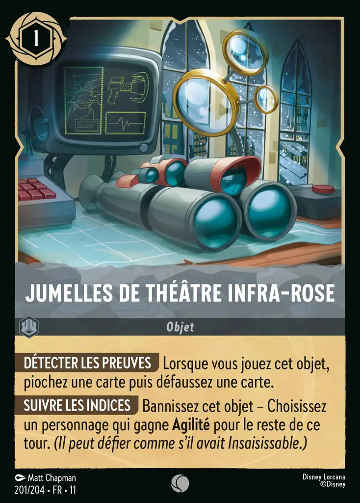 [Chapitre 11] Jumelles de théâtre infra-rose