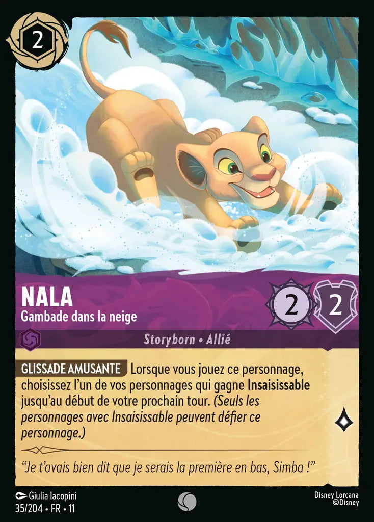 [Chapitre 11] Nala - Gambade dans la neige