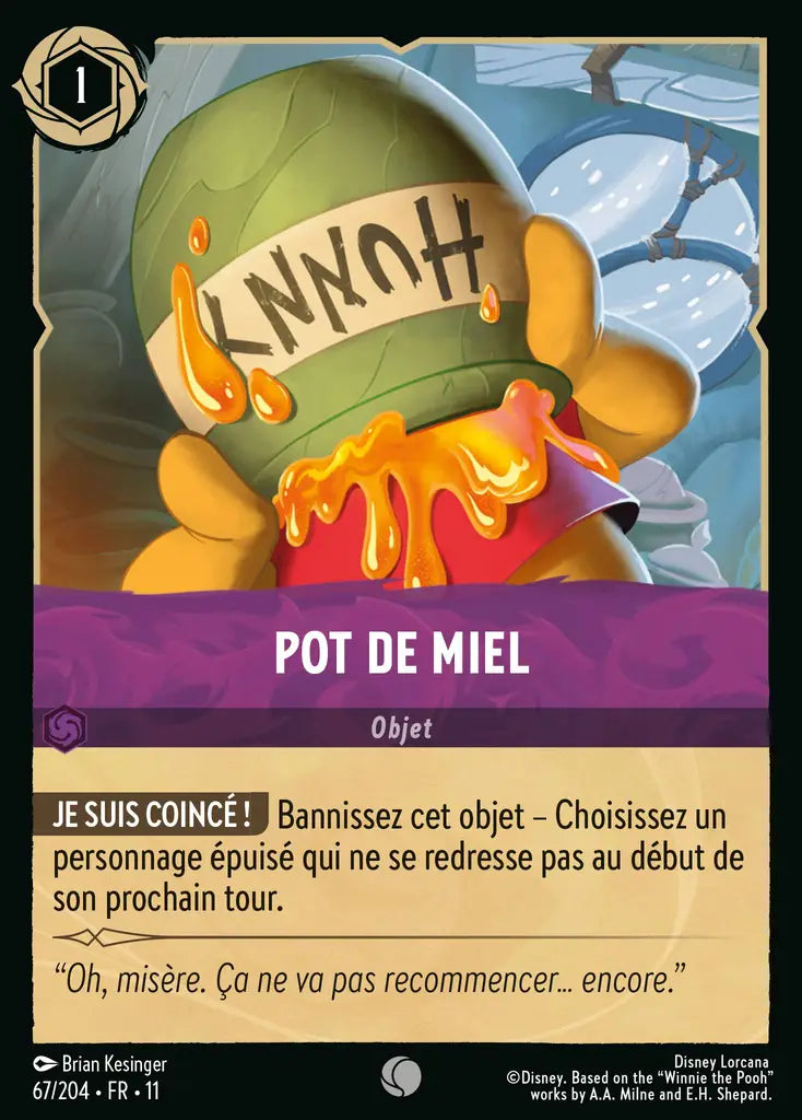 [Chapitre 11] Pot de miel