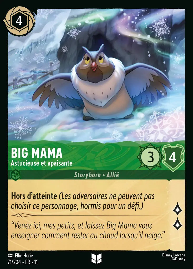 [Chapitre 11] Big Mama - Astucieuse et apaisante