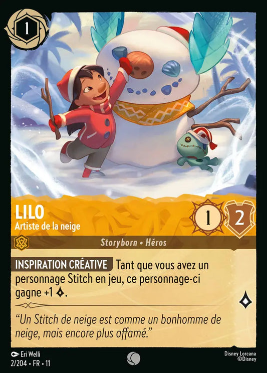 [Chapitre 11] Lilo - Artiste de la neige