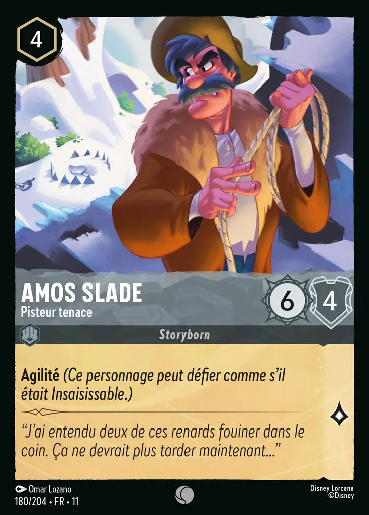 [Chapitre 11] Amos Slade - Pisteur tenace