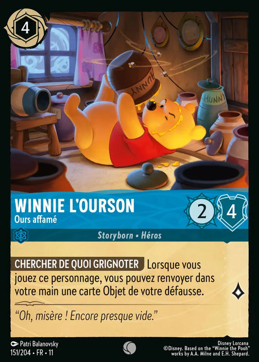 [Chapitre 11] Winnie l'Ourson - Ours affamé