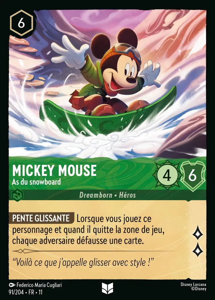 [Chapitre 11] Mickey Mouse - As du Snowboard