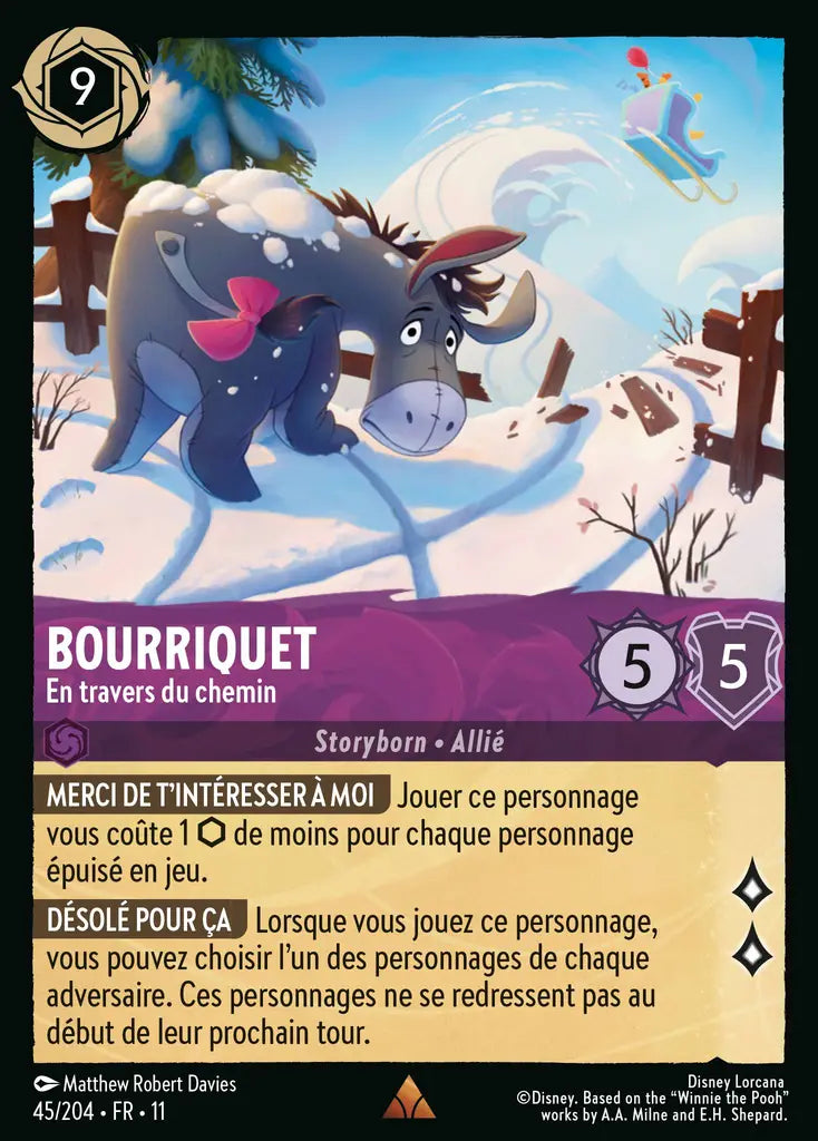 [Chapitre 11] Bourriquet - En travers du chemin