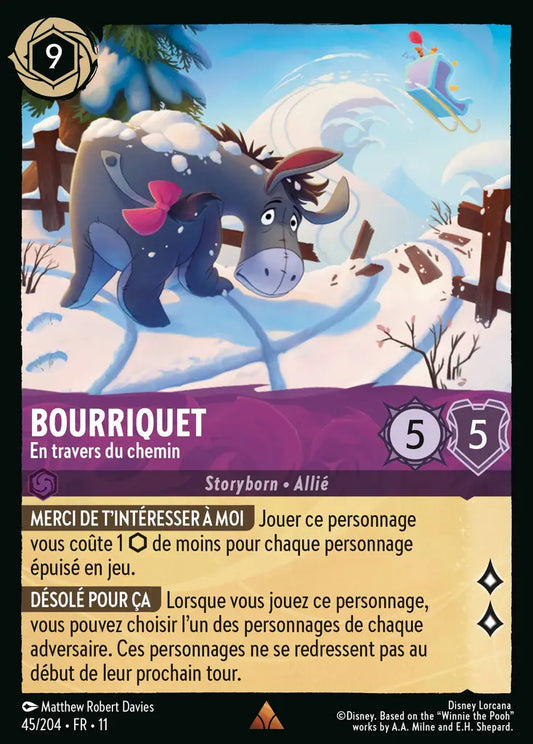 [Chapitre 11] Bourriquet - En travers du chemin
