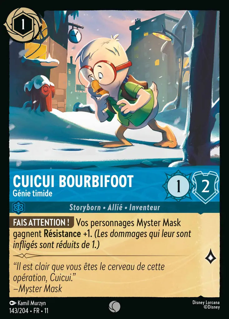 [Chapitre 11] Cuicui Bourbifoot - Génie timide