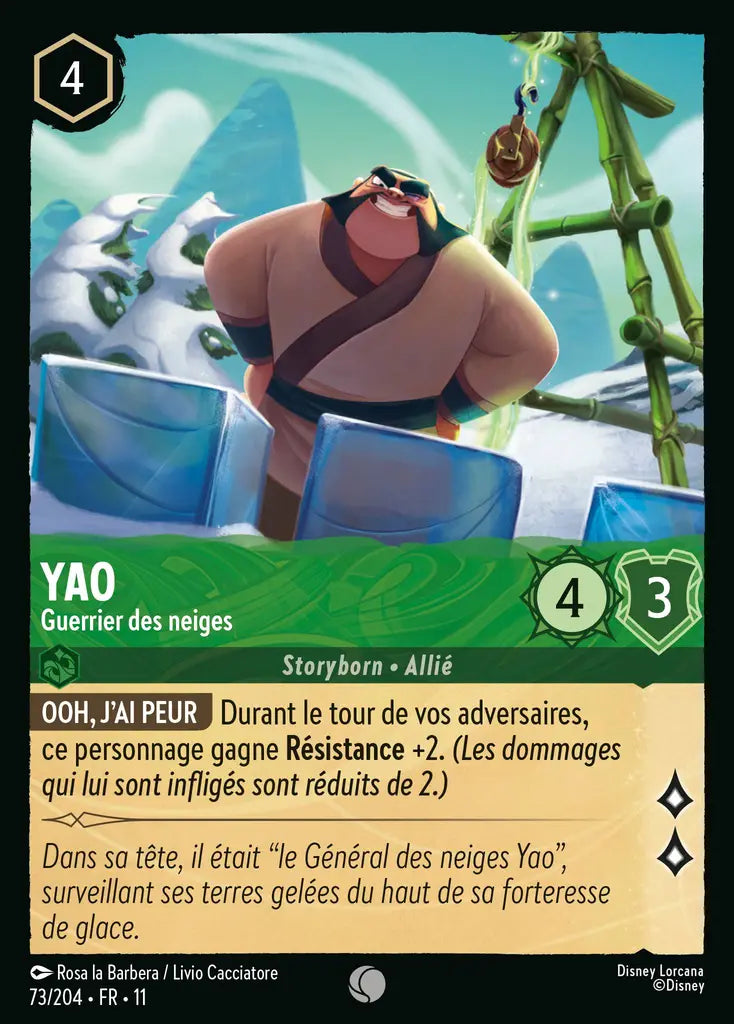 [Chapitre 11] Yao - Guerrier des neiges