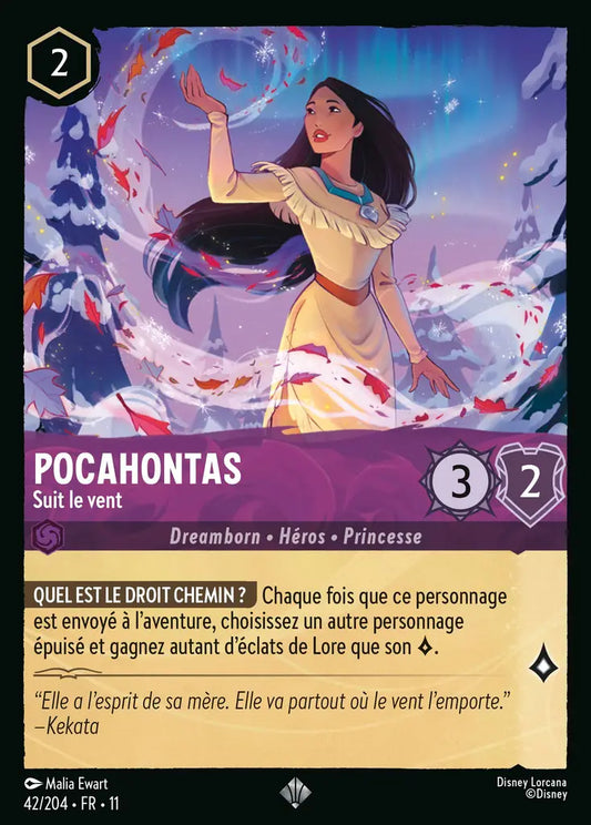 [Chapitre 11] Pocahontas - Suit le vent
