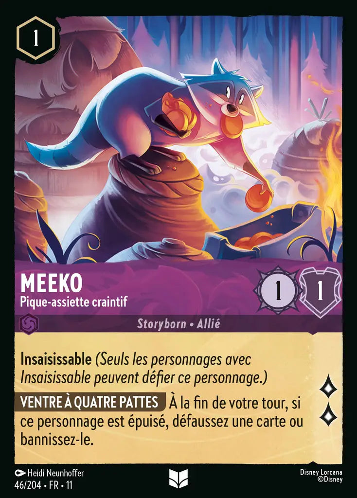 [Chapitre 11] Meeko - Pique-assiette craintif