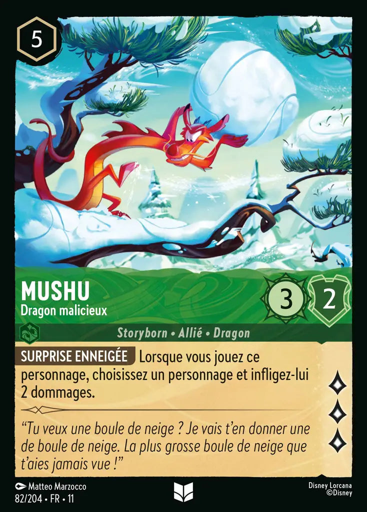[Chapitre 11] Mushu - Dragon malicieux