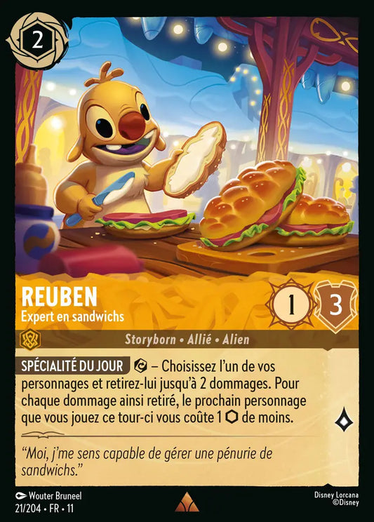 [Chapitre 11] Reuben - Expert en sandwichs