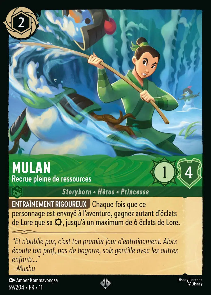 [Chapitre 11] Mulan - Recrue pleine de ressources