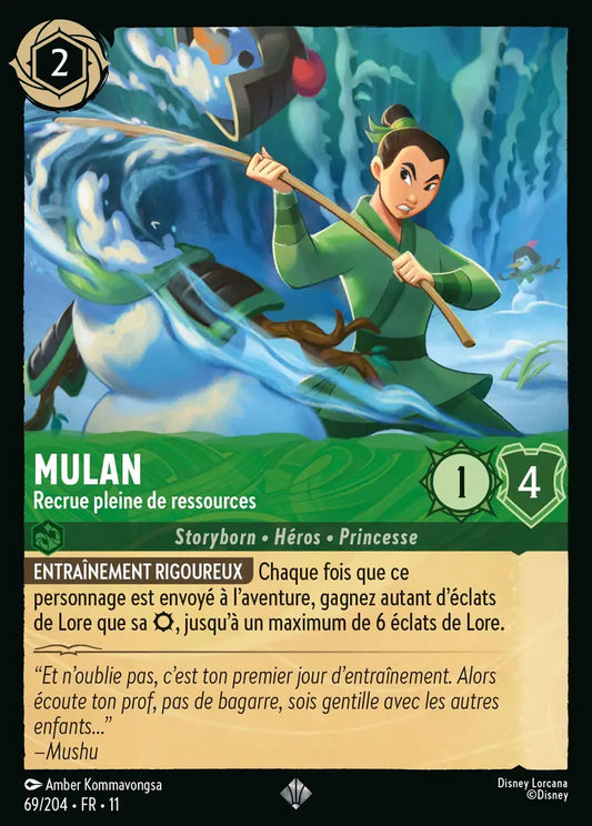 [Chapitre 11] Mulan - Recrue pleine de ressources