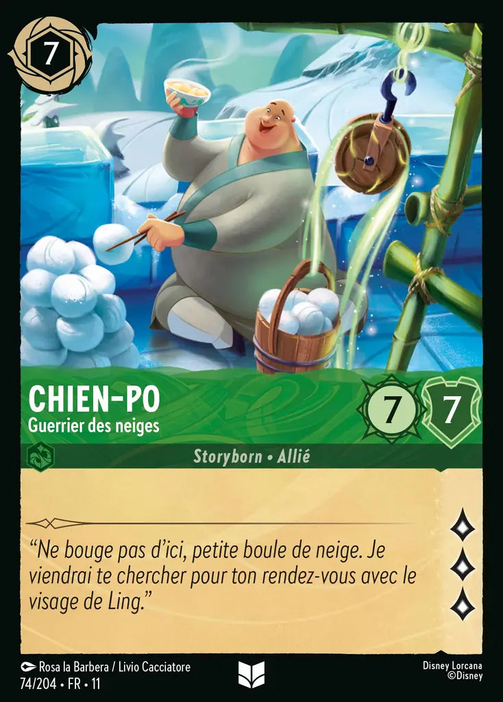 [Chapitre 11] Chien-Po - Guerrier des neiges