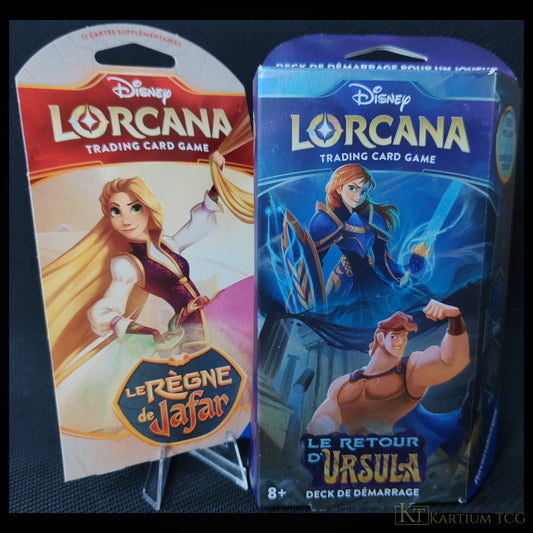 Pack Débutant Lorcana – Le Retour d'Ursula + Boosters inclus