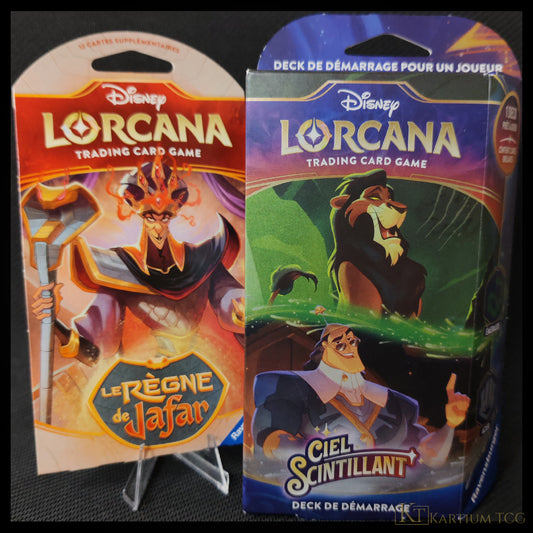 Pack Débutant Lorcana – Ciel scintillant + Boosters inclus