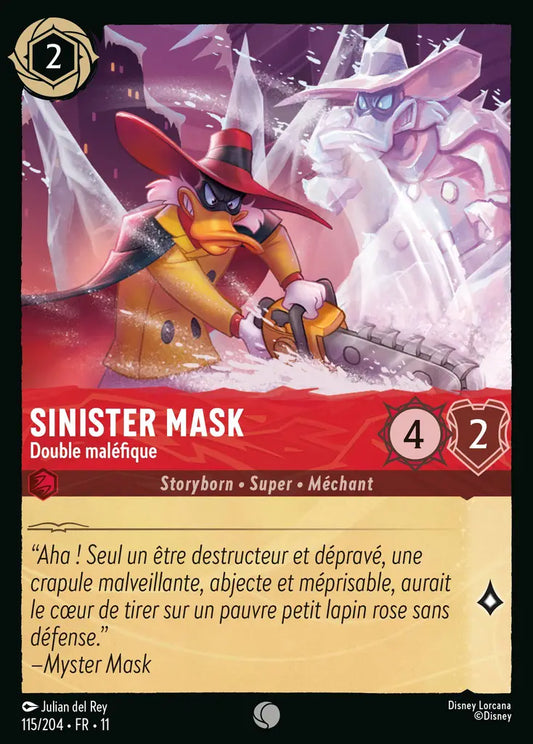 [Chapitre 11] Sinister Mask - Double maléfique