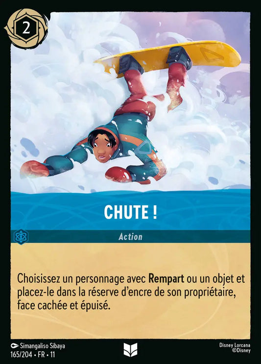 [Chapitre 11] Chute