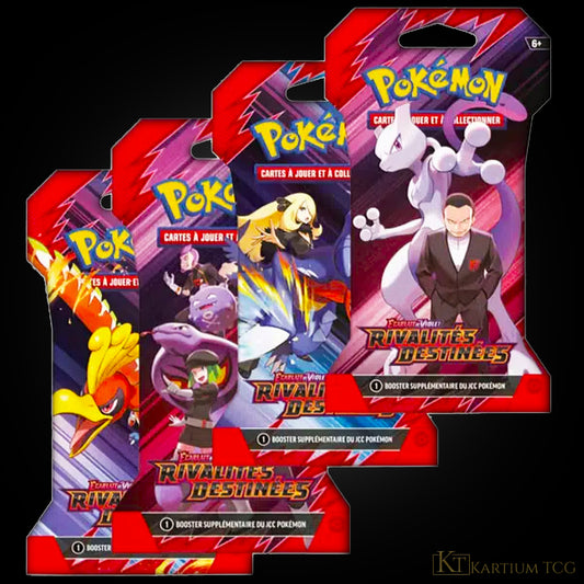 Booster cartonné Pokémon EV10 – Rivalités Destinées (FR)