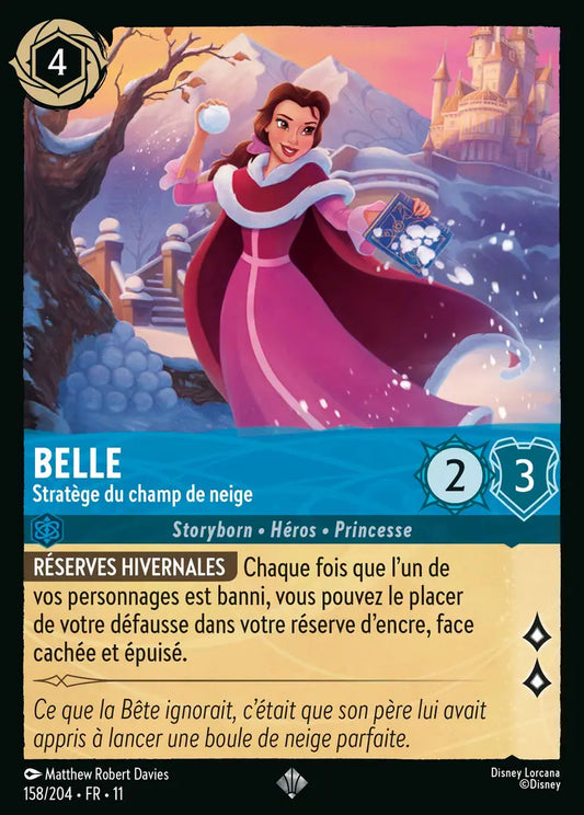 [Chapitre 11] Belle - Stratège du champ de neige