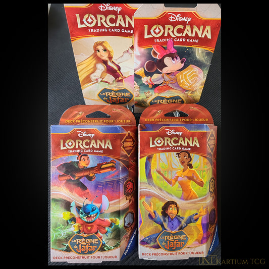 Pack Famille Lorcana – Le Règne de Jafar + Boosters inclus